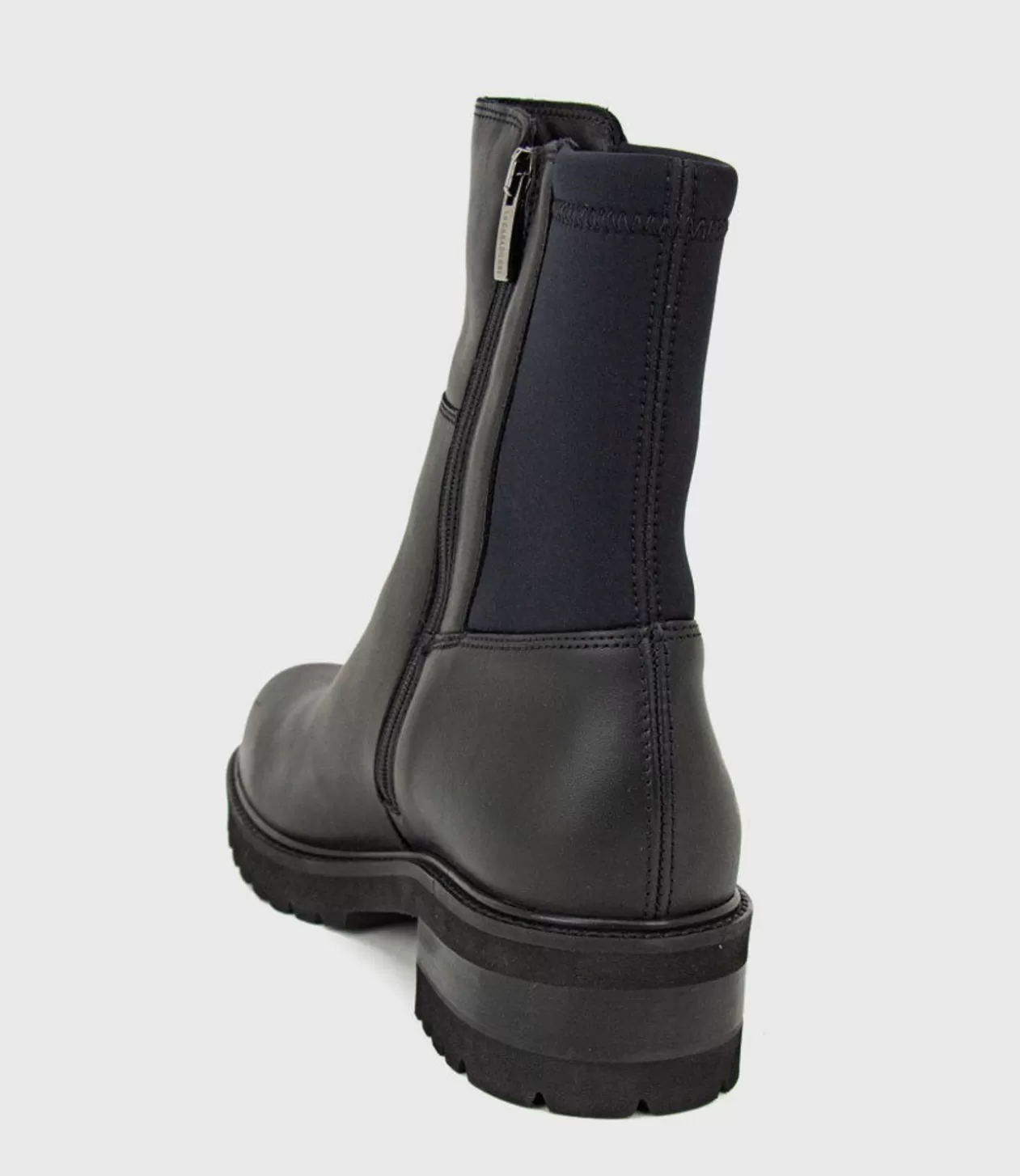 Edward Meller Ankle Boots<Calista Elastic Back Flat Ankle Boot In Black