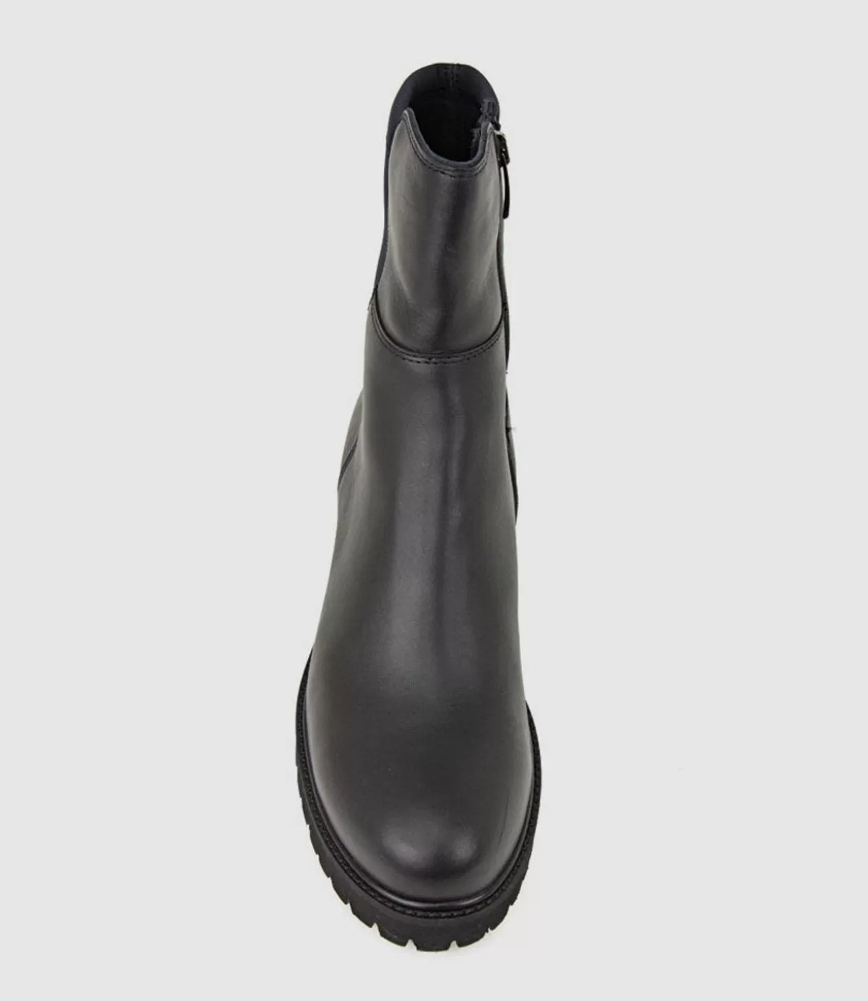 Edward Meller Ankle Boots<Calista Elastic Back Flat Ankle Boot In Black