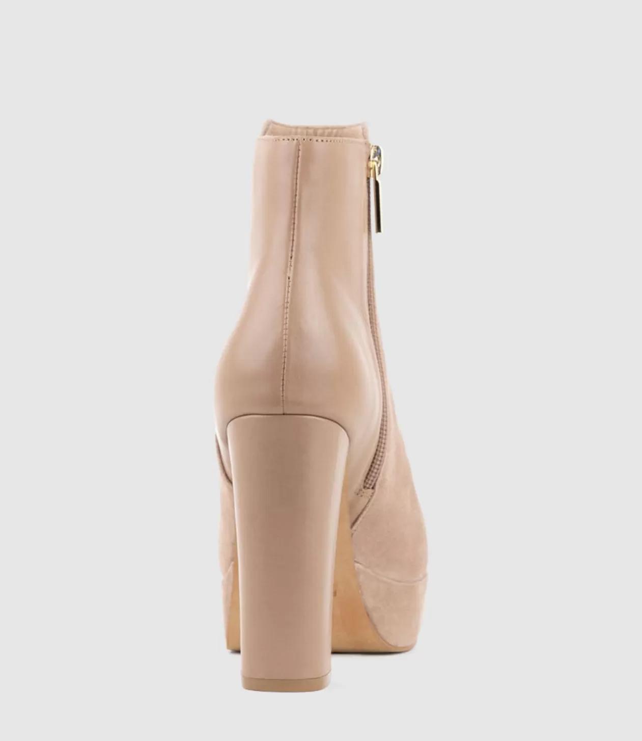 Edward Meller Platform Boots<Ulias110 Half N Half Platform Boot In Nude Calf